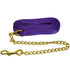 Jacks Lead Flat Nylon with 24 Inch Solid Brass Chain